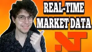 Как получать рыночные данные в режиме реального времени на NinjaTrader