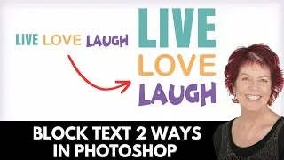 Создание печатных букв в Photoshop &mdash; 2 простых способа.