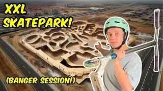 BANGER SCOOTER SESSION🤯! | Im XXL Skatepark!