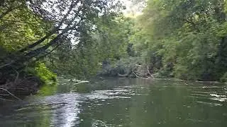 Down Kazanka River SUP Trip САП вниз по Казанке Ивановка Новое Мамонино Дачное Мост 20240829 152108