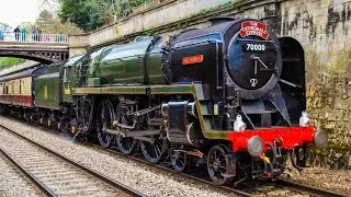 Steam locomotive British Railway Standard Class 7 70000 Britannia (Britannia class)