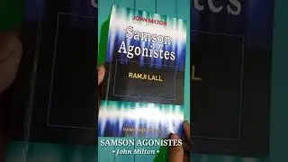 John Milton Samson Agonistes | #shorts #simpleguide