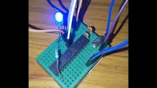 LED blink on PIC16f72 using MikroC and PIC k 150 board