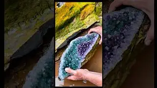 Natural Amethyst Crystal Rare Stone Beauty Shine Energy #amethyst #crystal #gemstone #mineral #stone