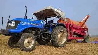 sonalika rx 42 sikander & shakti farm thresher 9 fan power full machine