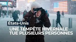 Une temp&ecirc;te hivernale majeure d&eacute;ferle sur les Etats-Unis - RTBF Info