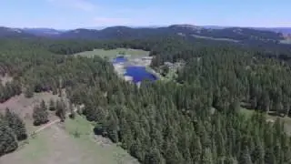 drone over sage farm, summer-autumn