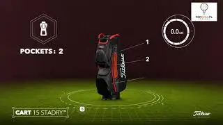 Torby golfowe Titleist  - 2020 Cart 15 Stadry - forgolf.pl sklep golfowy