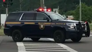 New York State Police CAR 7E17 Responding
