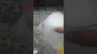 Dry ice = Carbon Dioxide CO2
