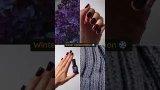 Dark Orchid Nail Trend | LCN Limited Edition Winter Nail Colors