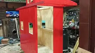 Narrow gauge wooden caboose build