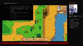 Playing stardew valley myself