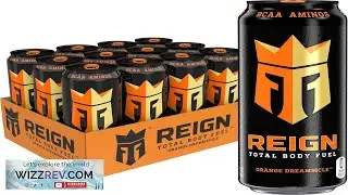 Фитнес-напиток Reign Total Body Fuel Orange Dreamsicle, 16 жидких унций.