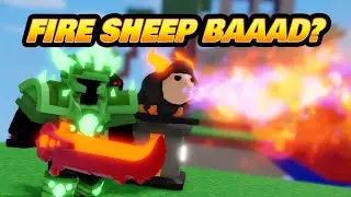 Огненная овца &mdash; хорошо или плохо? (Roblox BedWars)