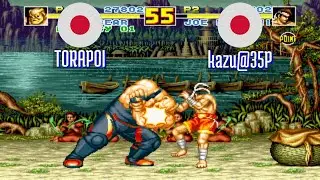 FT5 @fatfursp: TORAPOI (JP) vs kazu@35P (JP) [Fatal Fury Special Fightcade] Jun 9