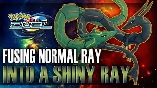 Mythbusters Kahenkio, Do carmonite levels transfer? Fusing Regular Rayquaza into a Shiny Rayquaza