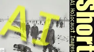 Изображения маршей смерти от AI Holocaust