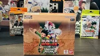 Union Arena Hunter X Hunter Booster Box Opening