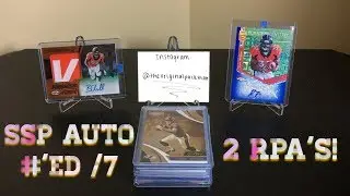 2018 Panini Certified Football Hobby Singles Recap - SSP Vet Auto! 2 RPA&rsquo;s!