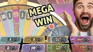 CRAZY TIME VS &euro;30,000 &ndash; &euro;6,000 BETS &ndash; PACHINKO BONUS - MEGA WIN!