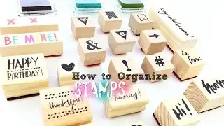 How to Organize Stamps for Your Planner | Planner Stamp Storage