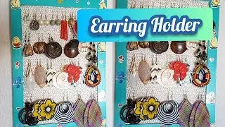 DIY OHRRINGHALTER ||| Earring Holder