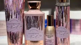 Raise a Glass: My thoughts on Champagne Toast #bathandbodyworks #fragrance #christmas #happyholidays