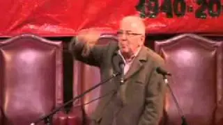 Final de discurso deJorge Altamira - Acto 70&ordm; aniversrio del asesinato de trotsky .