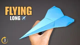 How to Fold a Paper Jet That Actually Flies - Best Flying Paper Airplane Tutorial