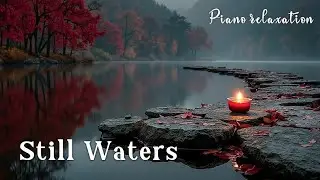 Red Candle Solace ~ Autumn Peace Piano for Deep Sleep & Inner Calm | Red Peace Piano