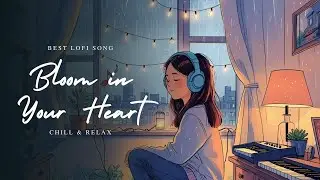 Bloom in Your Heart | Chill Lofi Song | Lyrics Video (relax, sleep, study)