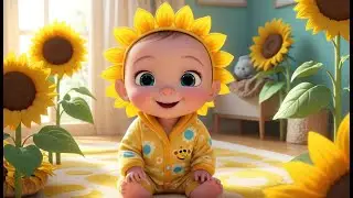 Песня для утренней рутины малыша &ndash; Волшебный замок-подсолнух | Весёлая утренняя песенка для детей...