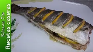 ANCHOA al horno Receta. Cómo preparar PESCADO AL HORNO