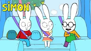 Simon Hindi | Let's hit the Road! - चलो, चलते हैं! 🚍 |  Full episodes | Hindi Cartoon for Kids