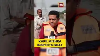 Kapil Mishra Inspects Ghat Ahead of Chhath