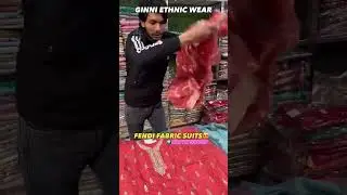 FENDI FABRIC SUITS GINNI ETHNIC WEAR ONLINE ORDER AVAILABLE CONTACT 8279758089