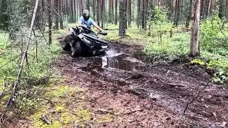 Loncin XWolf 700L stock  incredible offroad in the mud 