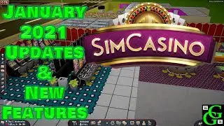 SimCasino  - Jan 2021 Game Update