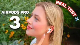AirPods Pro 3 Unboxing + Review  ✈️ Real Life Test on a Plane
