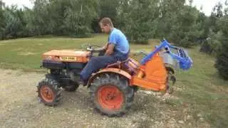 Kubota B7000 Japanese compact tractor at the Kelet Agro jap&aacute;n kistraktor