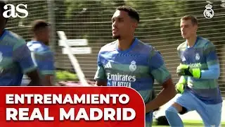 ENTRENAMIENTO COMPLETO del REAL MADRID: QUINTA SESI&Oacute;N con XABI ALONSO