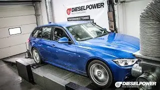 New BMW 320d 190PS to 225PS by DIESELPOWER www.dp-race.com