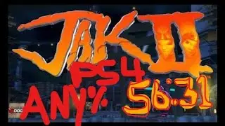 Jak II Any% Speedrun in 56:31 (2017 release/PS4)