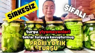 Probiyotik Turşu Tarifi Laktofermente Sirkesiz Turşu Nasıl Yapılır? #kendineyetenyuva