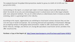 Global DDoS Prevention Market 2015 2019
