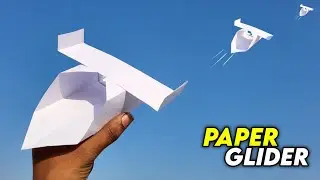 How to make paper glider , Rectangle paper plane