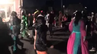 Carnaval San Juan Tianguismanalco 2014 Cuadrilla Malditos Vagos 01
