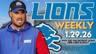 Detroit Lions Weekly 1.29.26:Why Was Mike Kafka Hired?