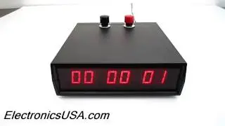 CK-36 LED Industrial Digital Count Up Timer : Electronics USA